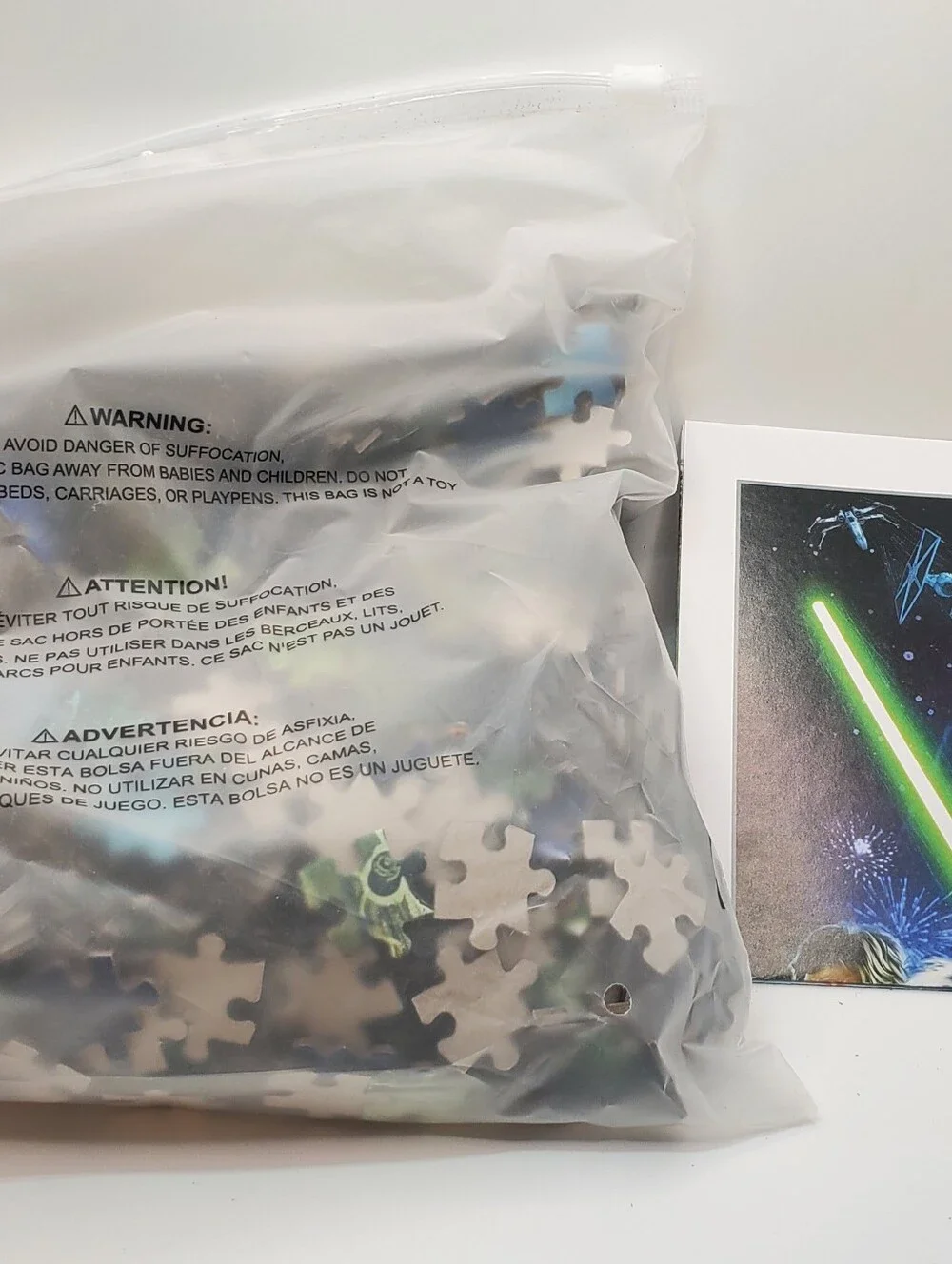 Star Wars Silver Select Edition 1000-Piece Interlocking Jigsaw Puzzle